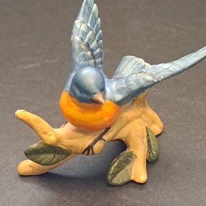 BLUE BIRD FIGURINE